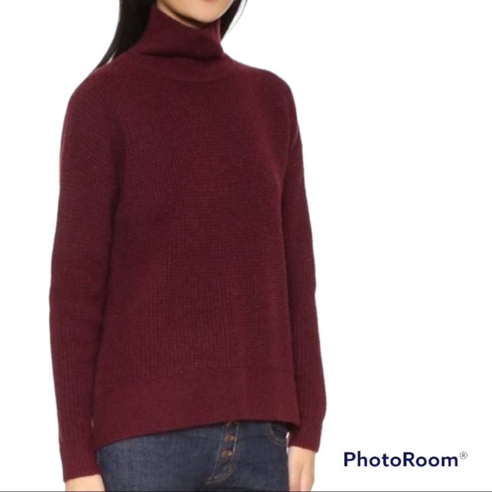Madewell Wafflestitch Turtleneck Sweater - XS